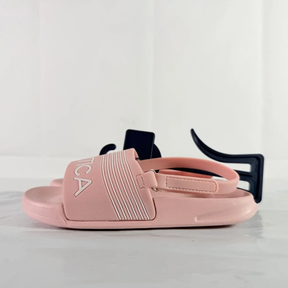 Nautica‎ Gaff Toddler Girls Athletic Slide Sandal Blush Pink Size 11 NWT